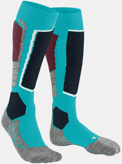 FALKE SK2 Skisok Dames Blauw - 41/42