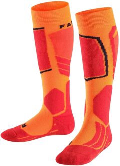 FALKE SK2 Skisok Kinderen 11432 - Rood 8034 flash orange Kinderen - 31-34