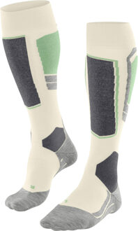 FALKE SK4 Dunne Kwaliteit dames skisokken ecru