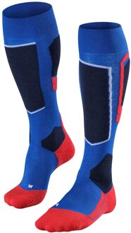 FALKE SK4  Wintersportsokken - Maat 39-41 - Mannen - blauw/navy/rood