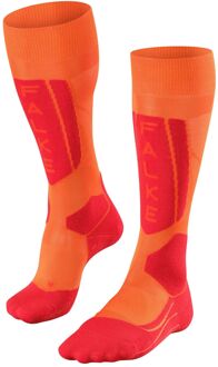 FALKE SK5  Wintersportsokken - Maat 42/43 - Mannen - oranje/rood