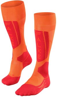 FALKE SK5  Wintersportsokken - Maat 46-48 - Mannen - oranje/rood