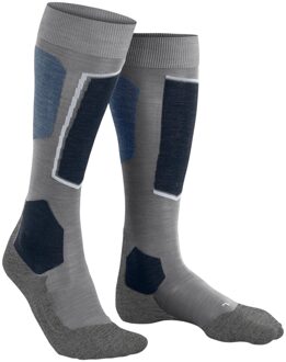 FALKE Sk6 Pro Heren Skisokken 39-41 Grijs