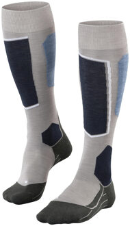 FALKE SK6 Pro Skisokken 46-48 Midden grijs