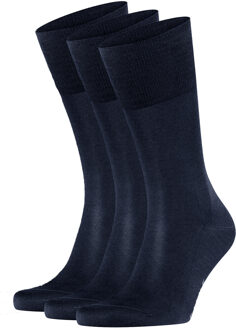 FALKE Tiago sokken 3-paar donkerblauw - 41-42