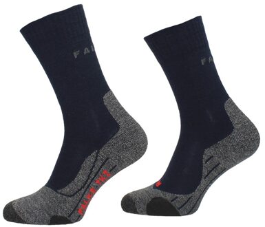 FALKE TK2 Dames Wandelsokken - Marineblauw - Maat 35/36