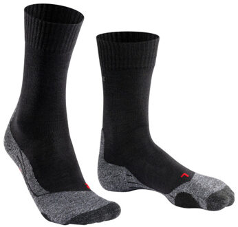 FALKE TK2 Heren Wandelsokken - Zwart - Maat 42/43