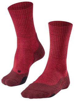 FALKE TK2 - Wandelsokken - Maat 35-36 - Rood