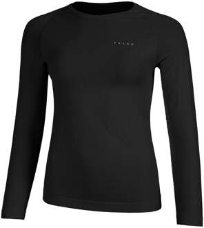 FALKE Warm Longsleeve Dames-Zwart - M,L