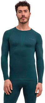 FALKE Warm Longsleeve T-Shirt Heren groen - 2XL