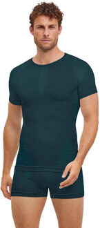 FALKE Warm T-Shirt Heren groen - L