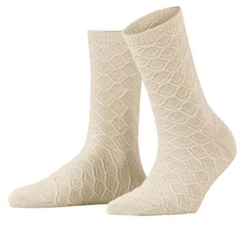 Falke Women Argyle Wool Sock Groen,Beige,Wit - Maat 35/38,Maat 39/42