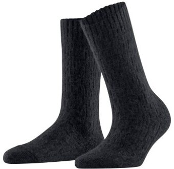 Falke Women Brick Wall Boot Socks Zwart,Blauw - Maat 35/38,Maat 39/42