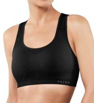Falke Women Madison Low Support Sports Bra Zwart,Wit - X-Small,Small,Medium,Large,X-Large