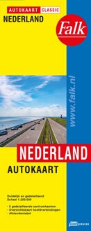 Falkplan Wegenkaart - landkaart Autokaart Classic Nederland | Falk