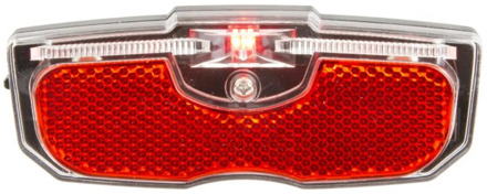 FALKX achterlicht led batterij zwart Rood