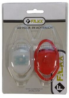 FALKX Frog verlichtingsset led batterijen wit/rood Multikleur