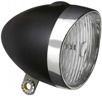 FALKX Koplamp Retro 3 LED - Zwart | Chroom