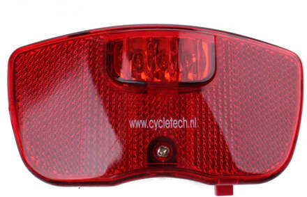 FALKX LED achterlicht 50/80mm - Batterij - Luxe