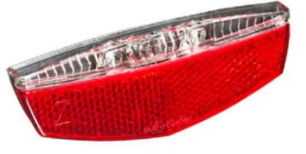 FALKX LED Achterlicht 50-80mm E-bike 6V