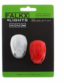 FALKX LED verlichting set Alien, in assorti kleur (hangverpakking). Multikleur