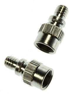 FALKX Verloopnippels Schräder / Auto - 2 stuks