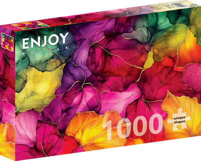 Fall Leaves Abstract Puzzel (1000 stukjes)