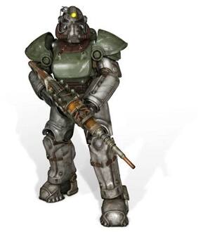Fallout 4 Life-Size Statue T-51b Power Armor 213 cm