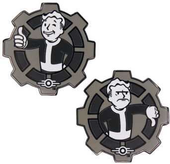 Fallout Collectable Coin Decision Black & White Limited Edition