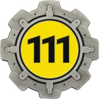 Fallout Collectable Coin Vault 111 Door Limited Edition