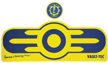 Fallout Desk Pad & Coaster Set Vault-Tec