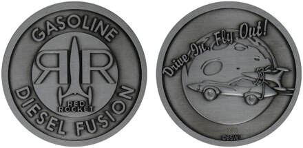 Fallout Limited Edition Red Rocket Collector's Medallion and Coin Set - Zavvi Exclusive
