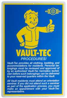 Fallout Metal Sign Procedures