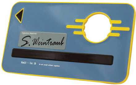 Fallout: New Vegas Replica Vault 21 Security Keycard Limited Edition