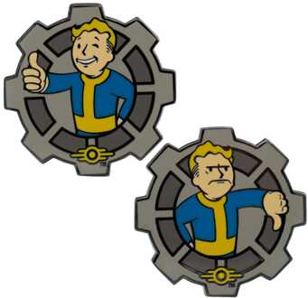 Fallout Replica 1/1 Flip Coin Limited Edition