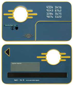 Fallout Replica Vault Security Keycard Limited Edition