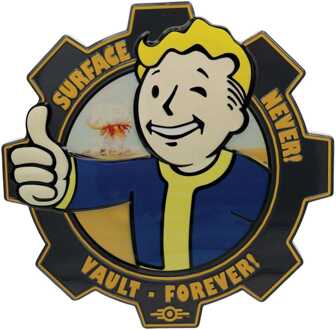 Fallout Resin Plaque Vault Boy