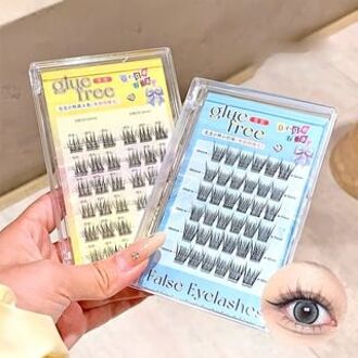 False Eyelashes - 2 Types #02 Yellow