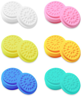 False Eyelashes Extension Glue Holder Fake Eye Lashes Extension Pallet Pads Plastic Gasket For Eyelash Extensions Flower shape