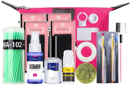 False Eyelashes Extension Training Set Grafting Eyelash Practice Kit Makeup Tool