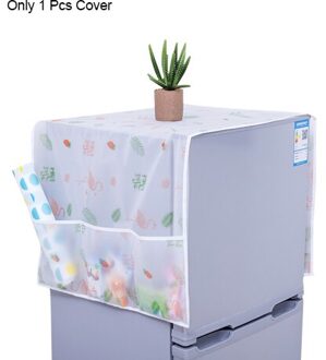 Familie Koelkast Dust Covers Wasmachine Keuken Gebruiksvoorwerp Pocket Opslag Accessoires Huishoudelijke Oven Apparaten Organizer Flamingos hoes