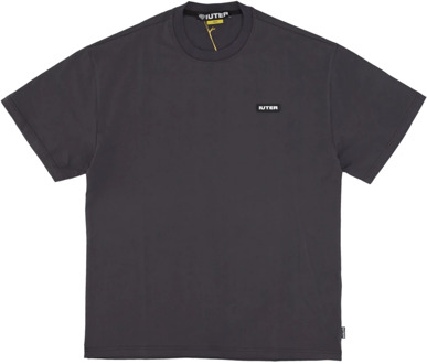 Familie Tee Asfalt Streetwear T-Shirt Iuter , Gray , Heren - Xl,L