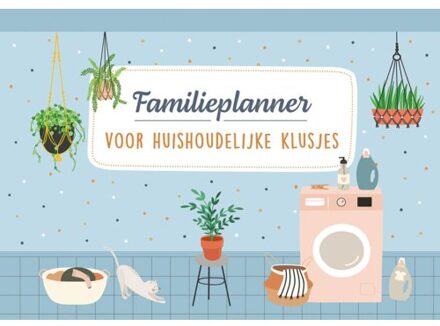 Familieplanner voor huishoudelijke klusjes Blauw