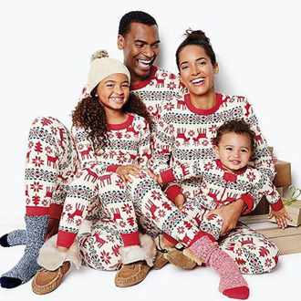 Family Christmas Matching Pajamas Set 2020 Xmas Adult Kids Pyjamas Nightwear Baby Romper Merry Christmas Family Matching Outfits