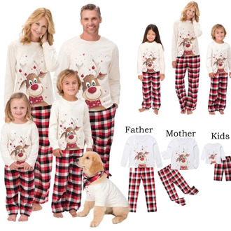 Family Christmas Pajamas 2020 Mommy and Daughter Daddy Girl Boy Baby Family Matching Clothes Xmas New Year Family Outfits Sets
