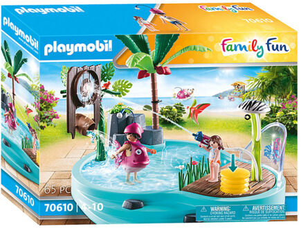 Family Fun - Leuk zwembad met watersplash (70610)