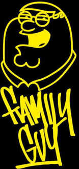 Family Guy Yellow Pete Women's Cropped Hoodie - Black - XS - Zwart