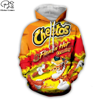 Family matching Outfits Hot Cheetos food 3D Print Hoodie/Sweatshirt/Jacket/Zipper Adult/Kid baby mother father family clothing