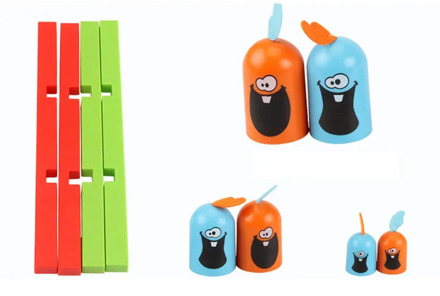 Family Party Fun Gobblet Gobblers Board Game Gobble You Way To 3 In A Row Strategy Game Educational Toy