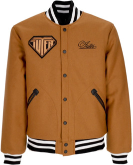 Family Varsity College Jack Streetwear Iuter , Brown , Heren - Xl,L